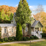 Picture demonstrating an attractive property with well-managed healthy trees.